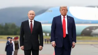 The Trump and Putin summit in Alaska.