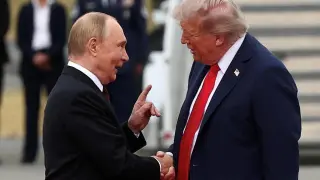 The Trump and Putin summit in Alaska.