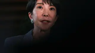 The Prime Minister of Japan, Sanae Takaichi.