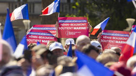 Thousands rally in Paris in support of Le Pen (VIDEOS)