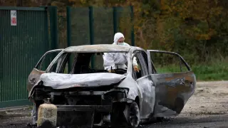 The car with which the multiple accident was recorded on the island of Oléron.