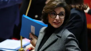 French Culture Minister Rahida Dati on Tuesday at the National Assembly.