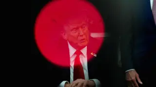 US President Donald Trump this Monday in the Oval Office.