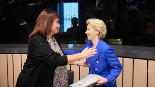 Ursula von der Leyen will send her commissioner for the Mediterranean, Dubravka Suica, to the inaugural meeting of Trump's Peace Board