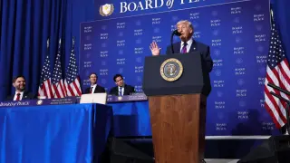 Launch of Trump's Peace Board.