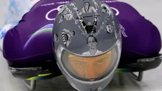 Vladyslav Heraskevych, during the Winter Games.